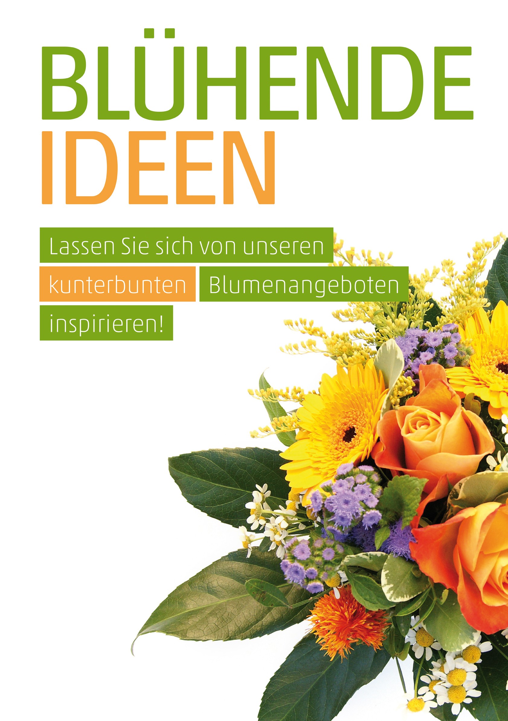 Plakat A1 Blühende Ideen 
