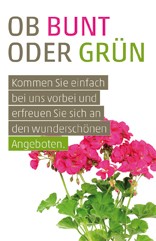 Etikett Ob Bunt oder Grün