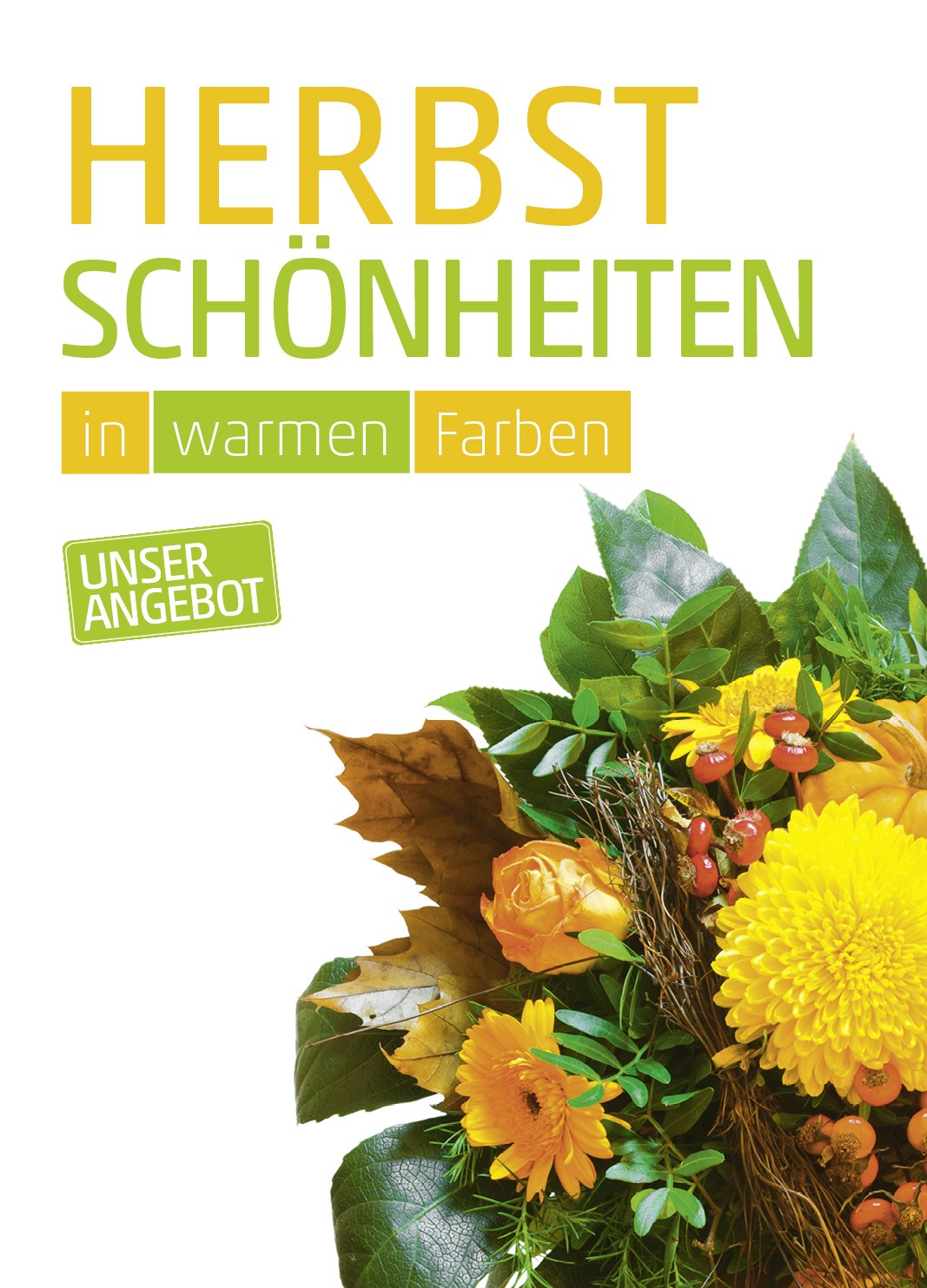 Anzeige Herbststrauß