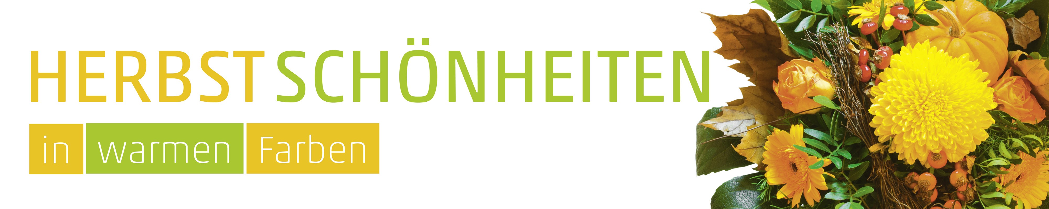 Banner Herbststrauß