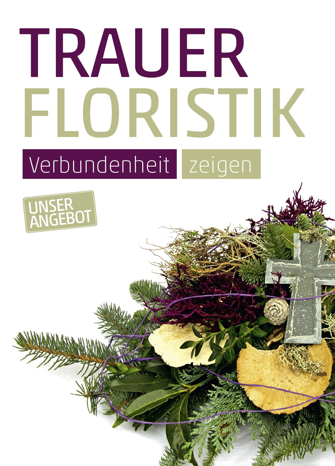 Anzeige Trauergesteck