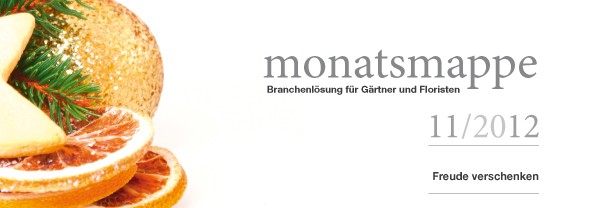 11/2012 Freude verschenken