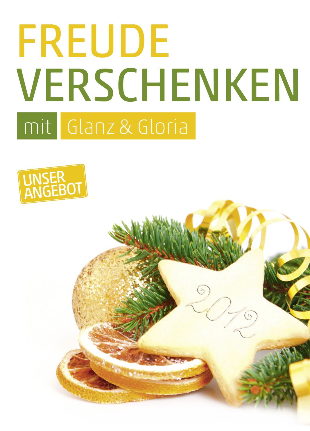 Anzeige Freude verschenken