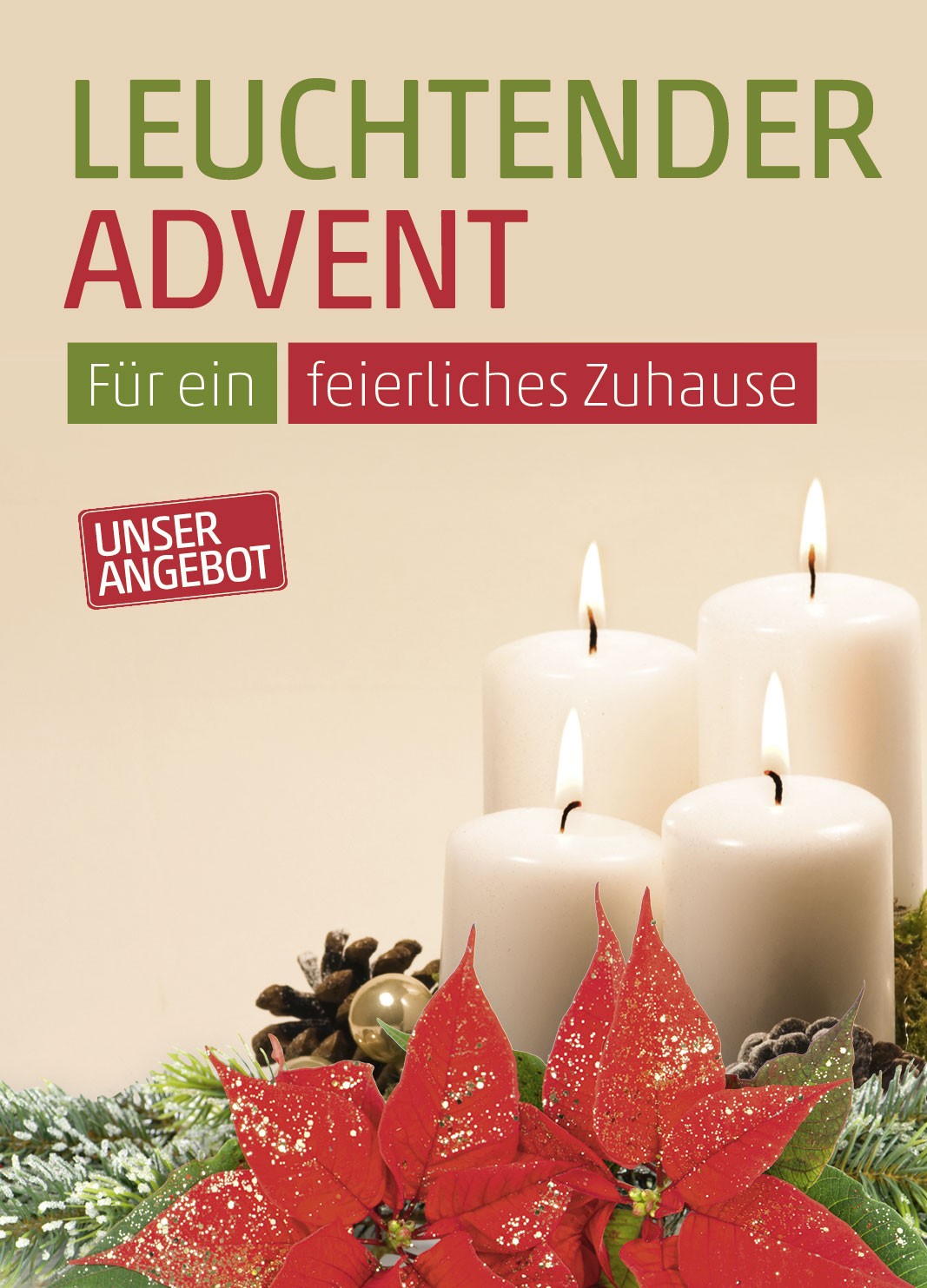 Anzeige Weihnachtsstern