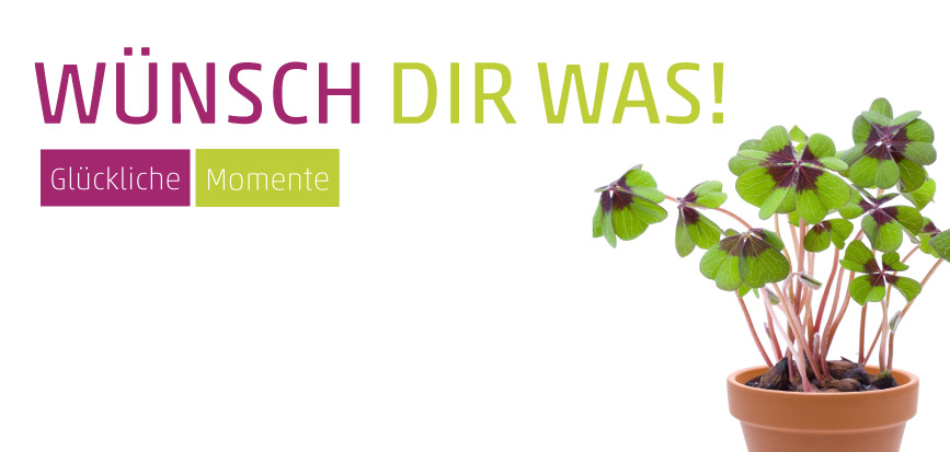 Neujahrsgruesse Kleeblatt