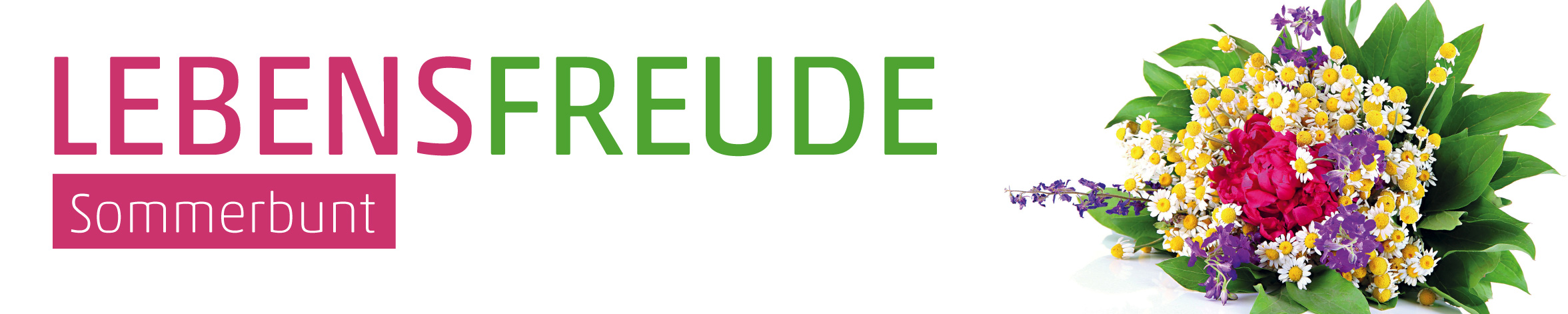 Banner Sommerstrauß