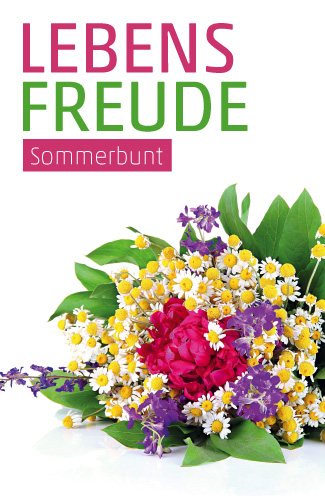 Etikett Sommerstrauß