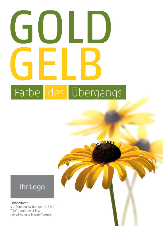 Anzeige Goldgelb
