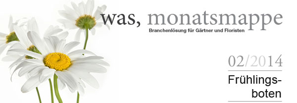 02/2014 Frühlingsboten