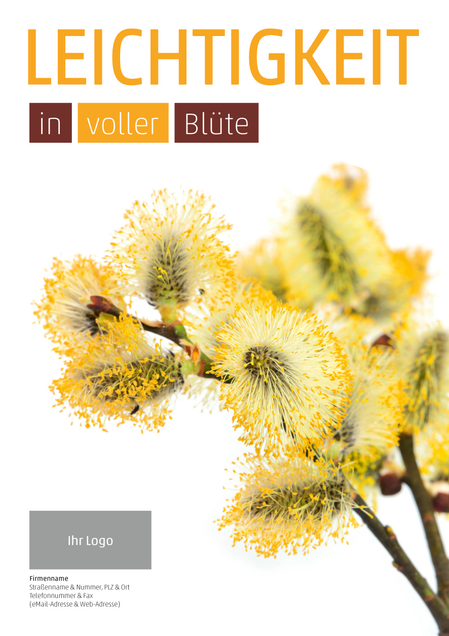 Plakat Haselnusszweig