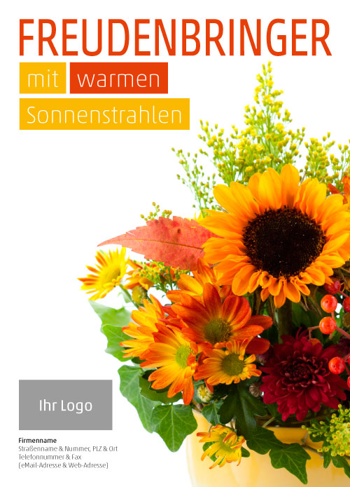 Anzeige Bunter Strauß 