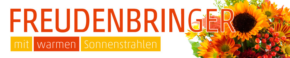 Banner Bunter Strauß