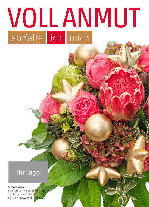 Anzeige Vorweihnachtlicher Strauß