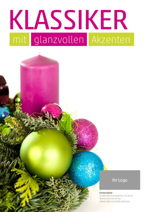 Plakat Adventskranz