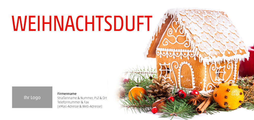 Einladung "Festtage" (Vorderseite) 