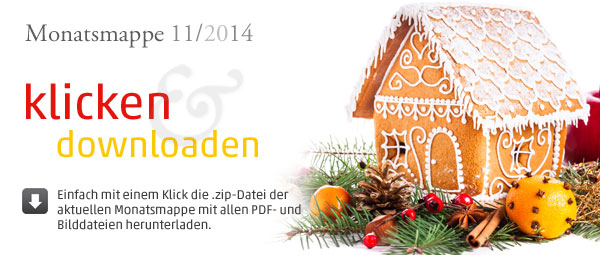 was, monatsmappe Festtage 11/2014 Komplettpaket 