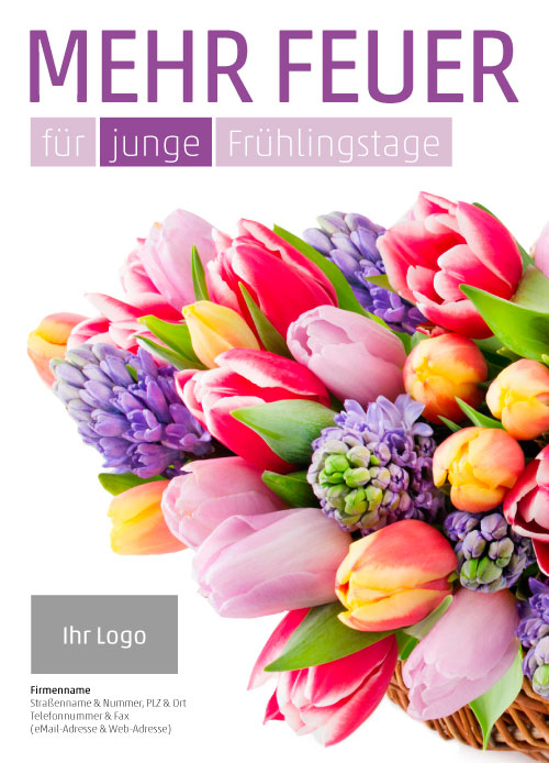 Anzeige Tulpe