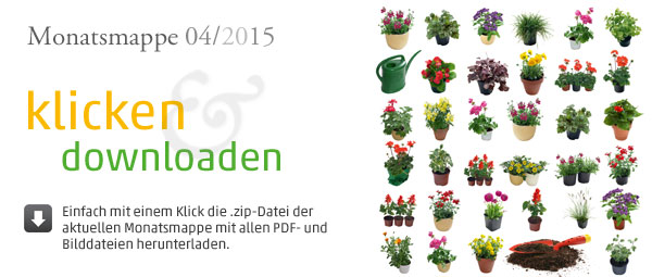 was, monatsmappe Zauberhaftes Gartenreich 04/2015 Komplettpaket